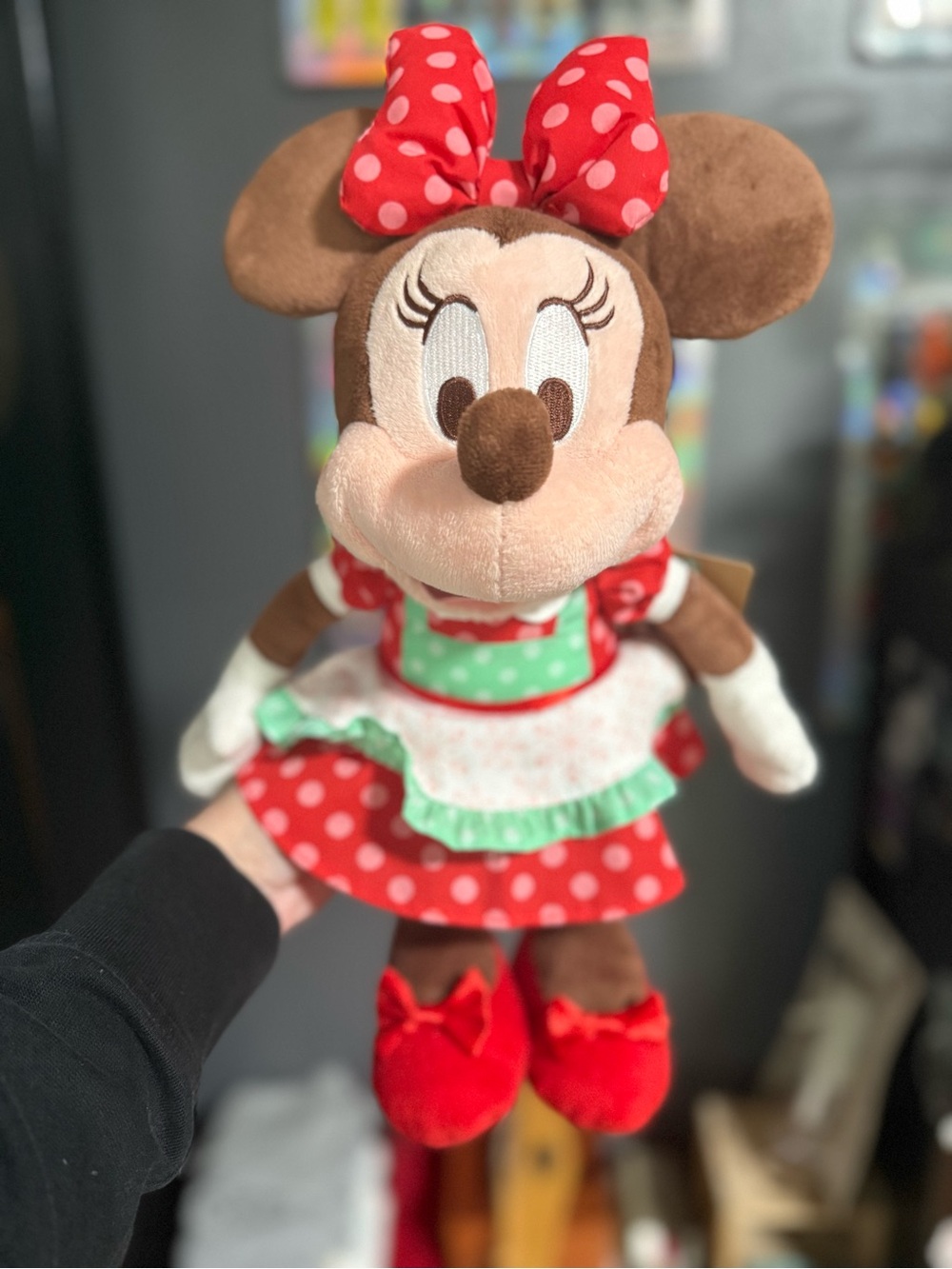 NWT 2015 Hallmark X Disney Minnie Mouse “Cookie Time” (15”) Christmas